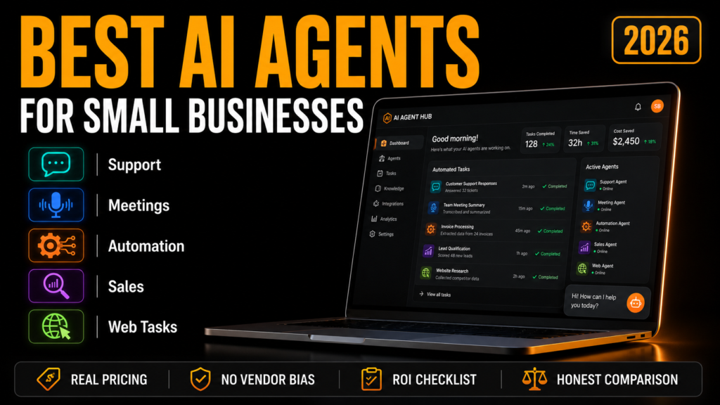 Best AI Agents for Small Businesses in 2026: Complete Guide best ai agents for small businesses in 2026 complete guide