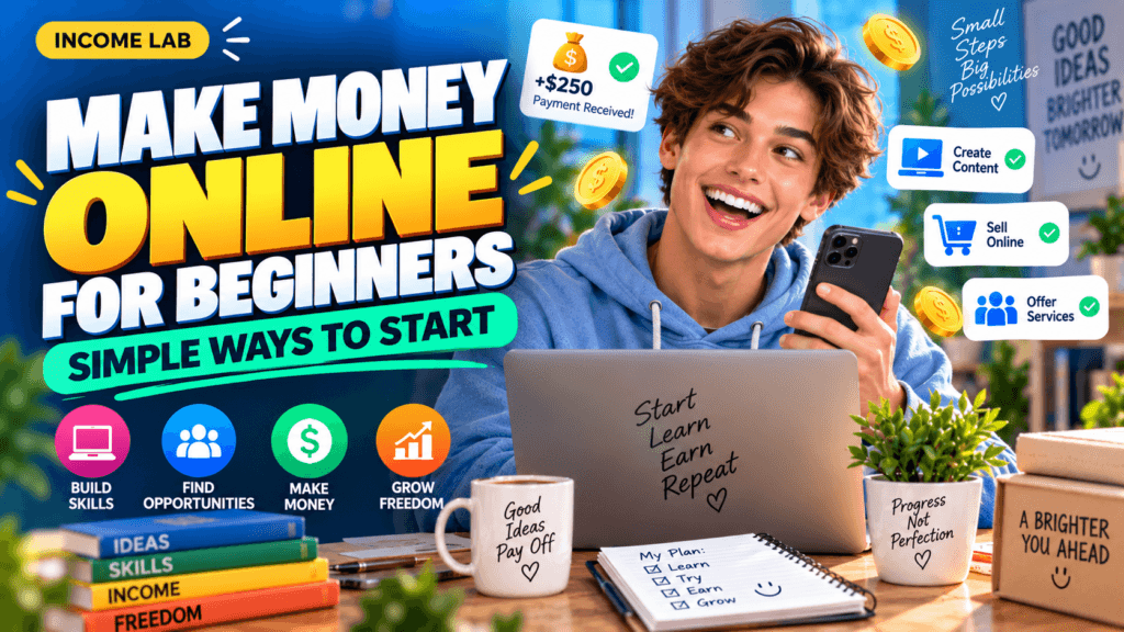 25 Realistic Ways to Make Money Online in 2026: Ranked by Speed, Skill & Income Potential 03 make money online for beginners