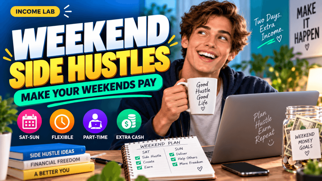 Weekend Side Hustles: Flexible Ways to Earn More Without Burning Out 03 weekend side hustles