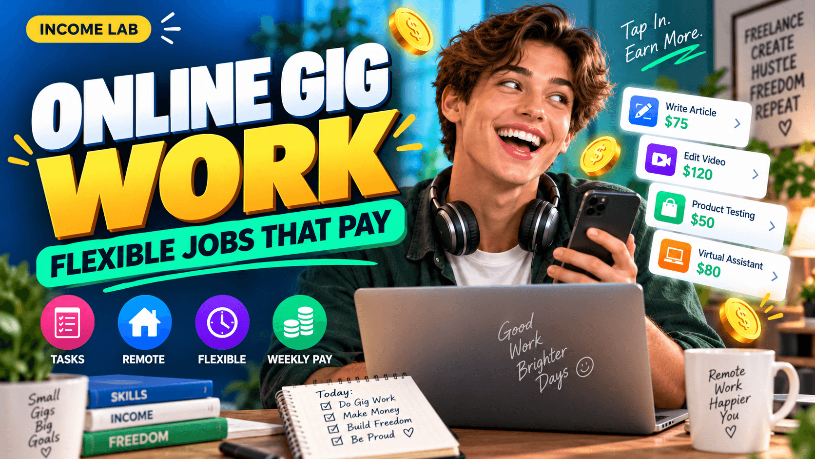 Online Gig Work: Legit Remote Gigs, Tasks & Freelance Income for 2026 06 online gig work