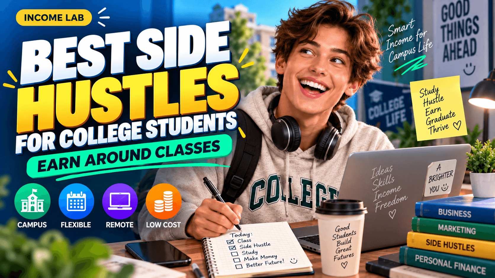 07 best side hustles for college students