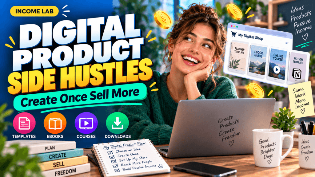 digital product side hustles