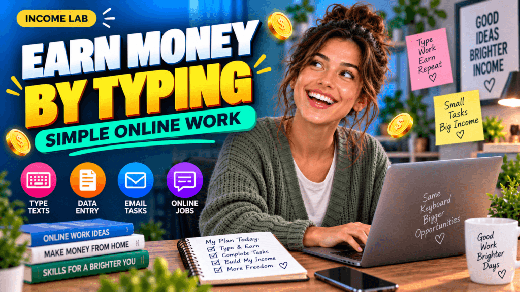 Earn Money by Typing: Legit Typing Jobs, Rates & Better Alternatives earn money by typing