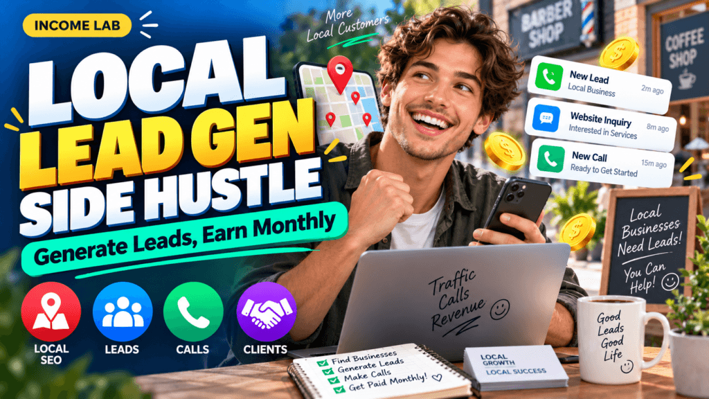 Local Lead Generation Side Hustle: How to Sell Qualified Opportunities, Not Empty Traffic local lead generation side hustle