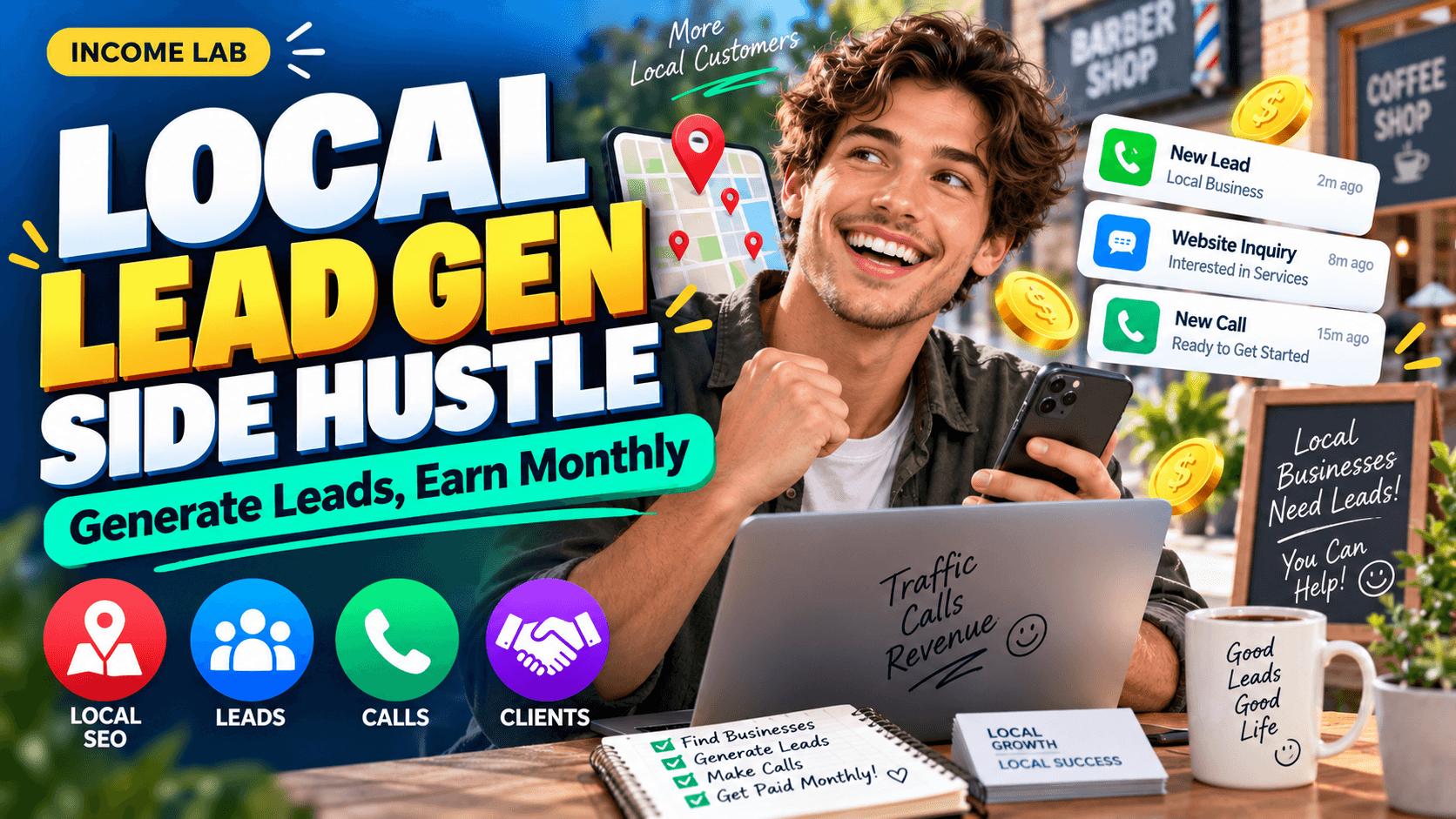 local lead generation side hustle