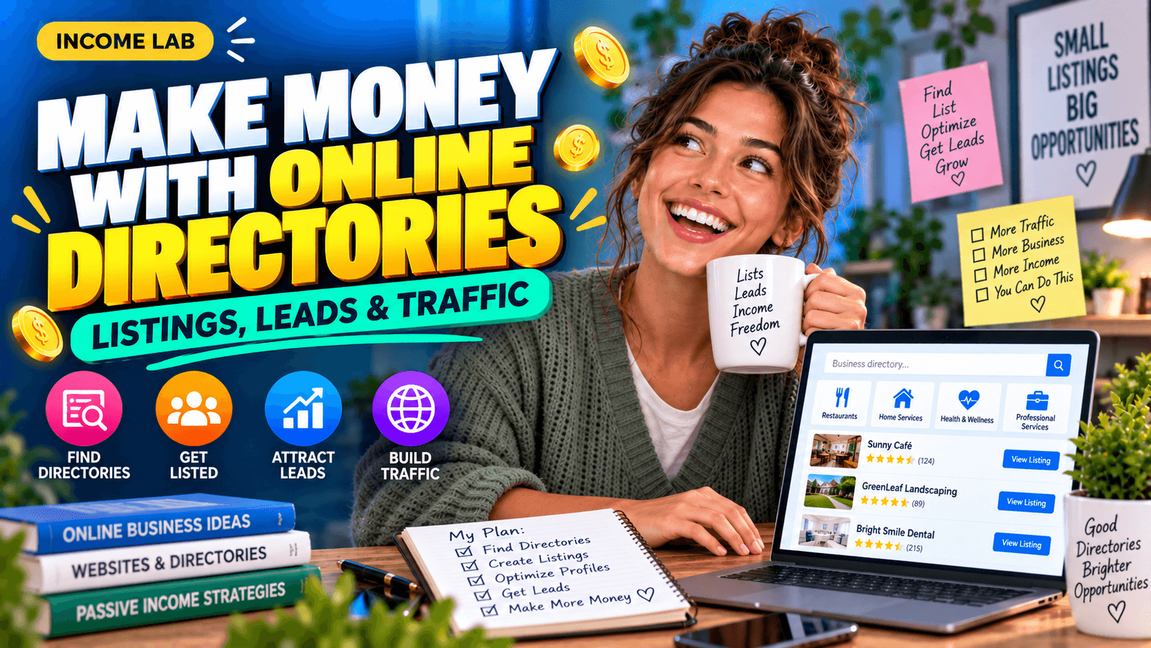 make money with online directories
