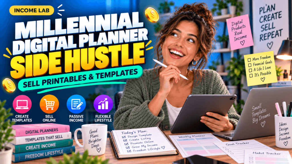 millennial digital planner side hustle