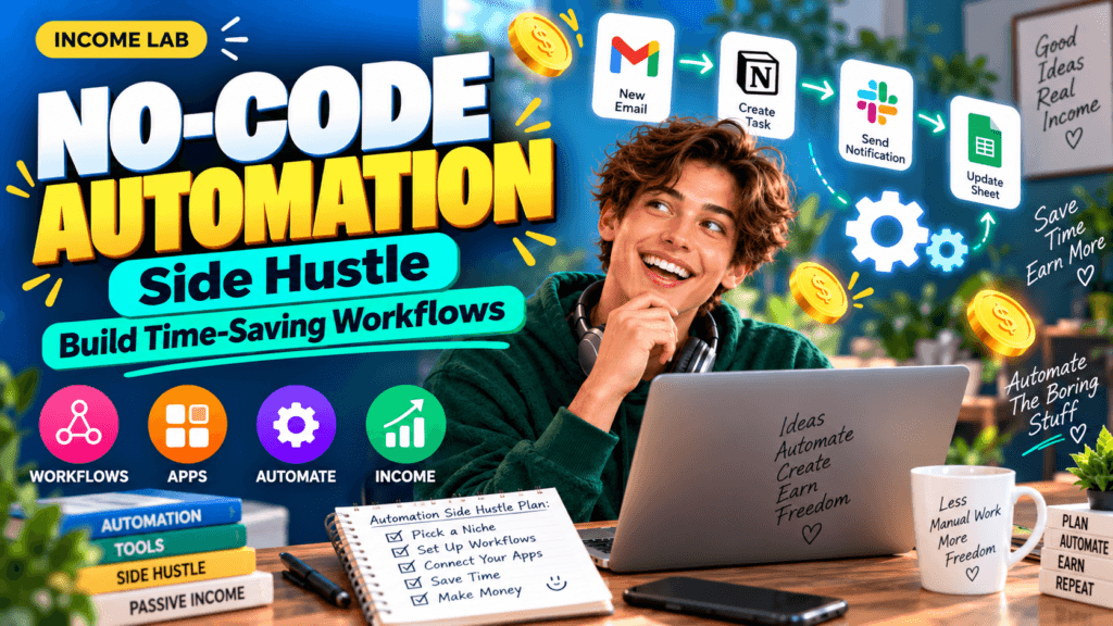 No-Code Automation Side Hustle: How to Sell Time-Saving Workflows to Small Businesses no code automation side hustle