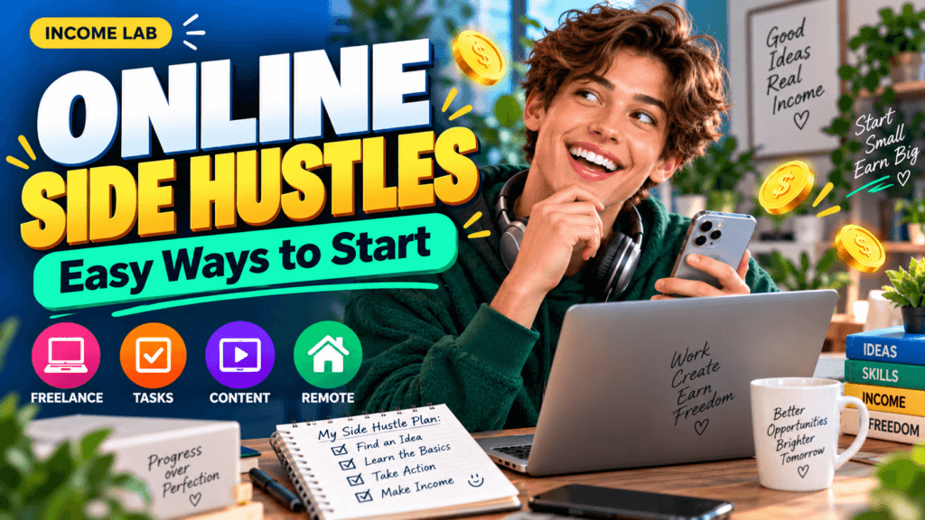 online side hustles for beginners