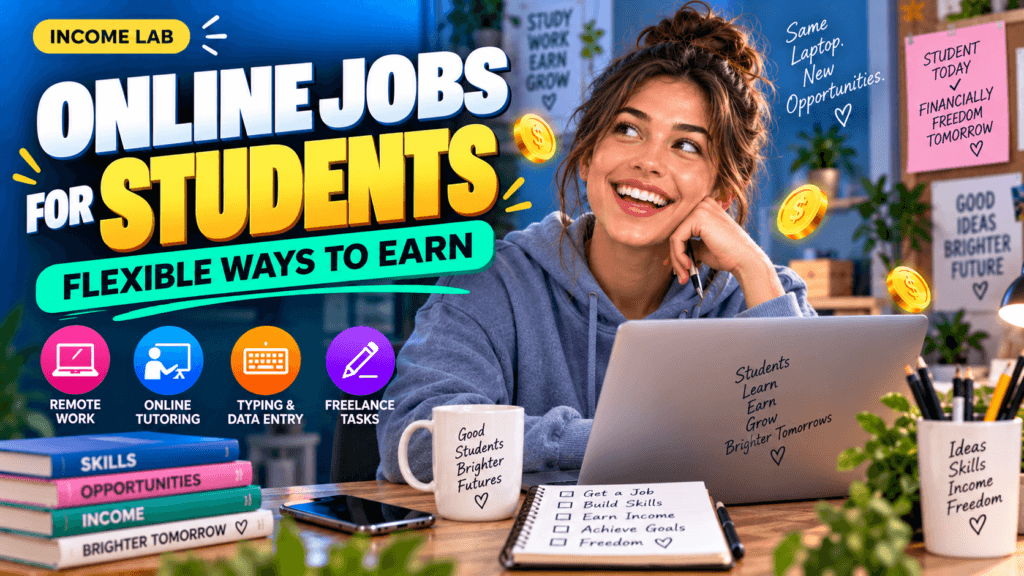 How to Make Money Online as a College Student: 20 Flexible Ways That Fit Around Classes online jobs for students