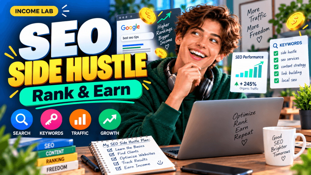 SEO Side Hustle: How to Start With Small, Measurable Services seo side hustle