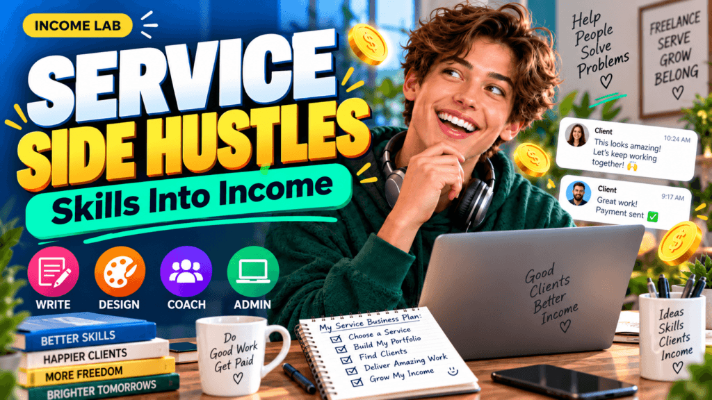 Service-Based Side Hustles: How to Start With Skills Instead of Inventory service based side hustles