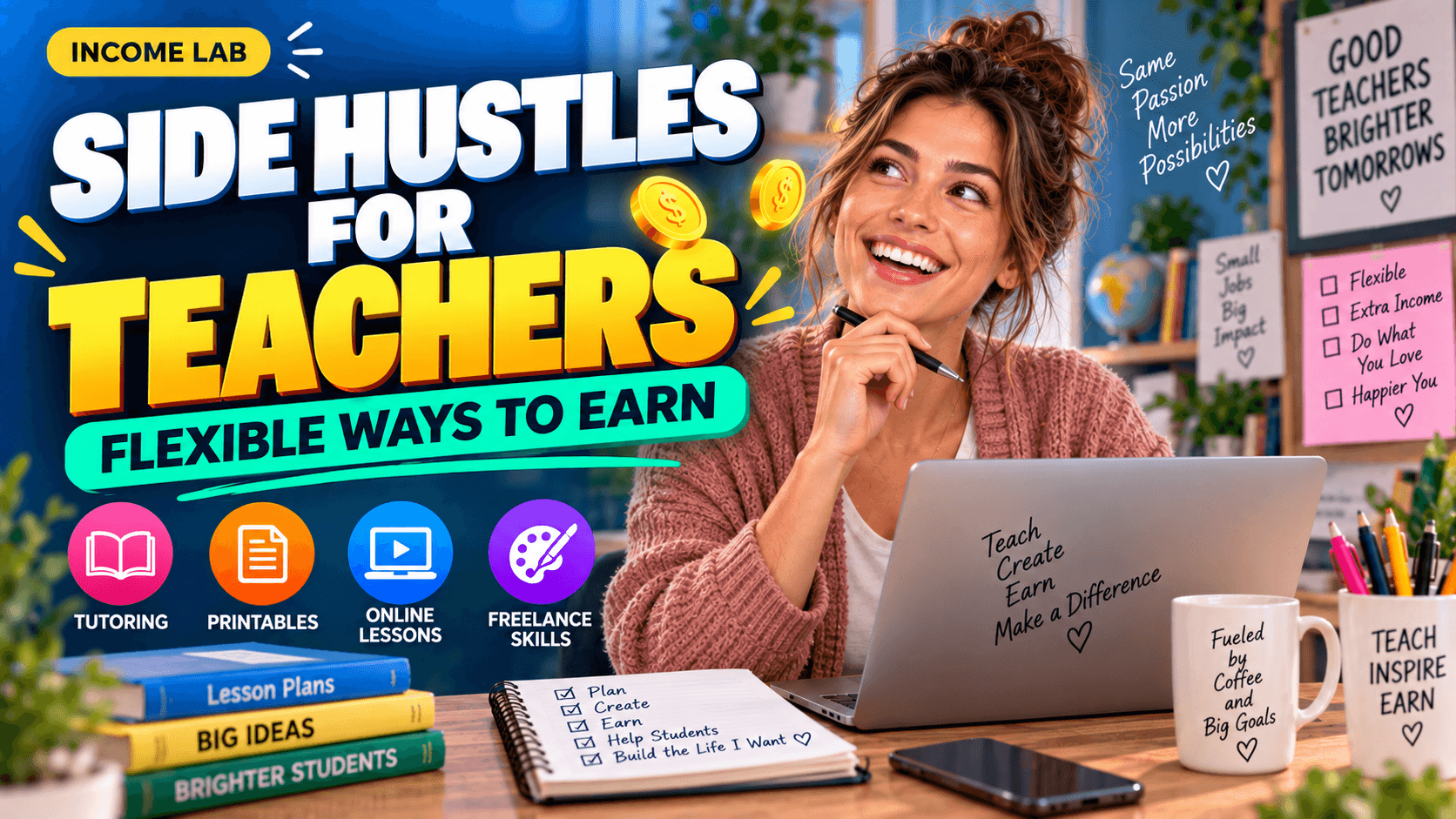 side hustles for teachers