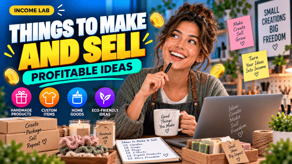 things to make and sell profitable ideas