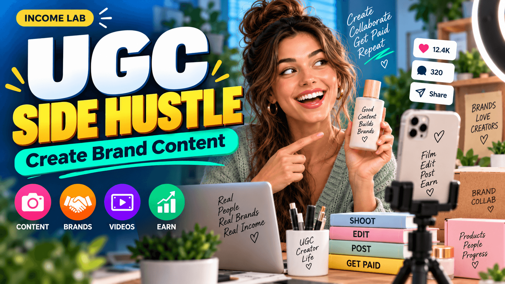 ugc side hustle