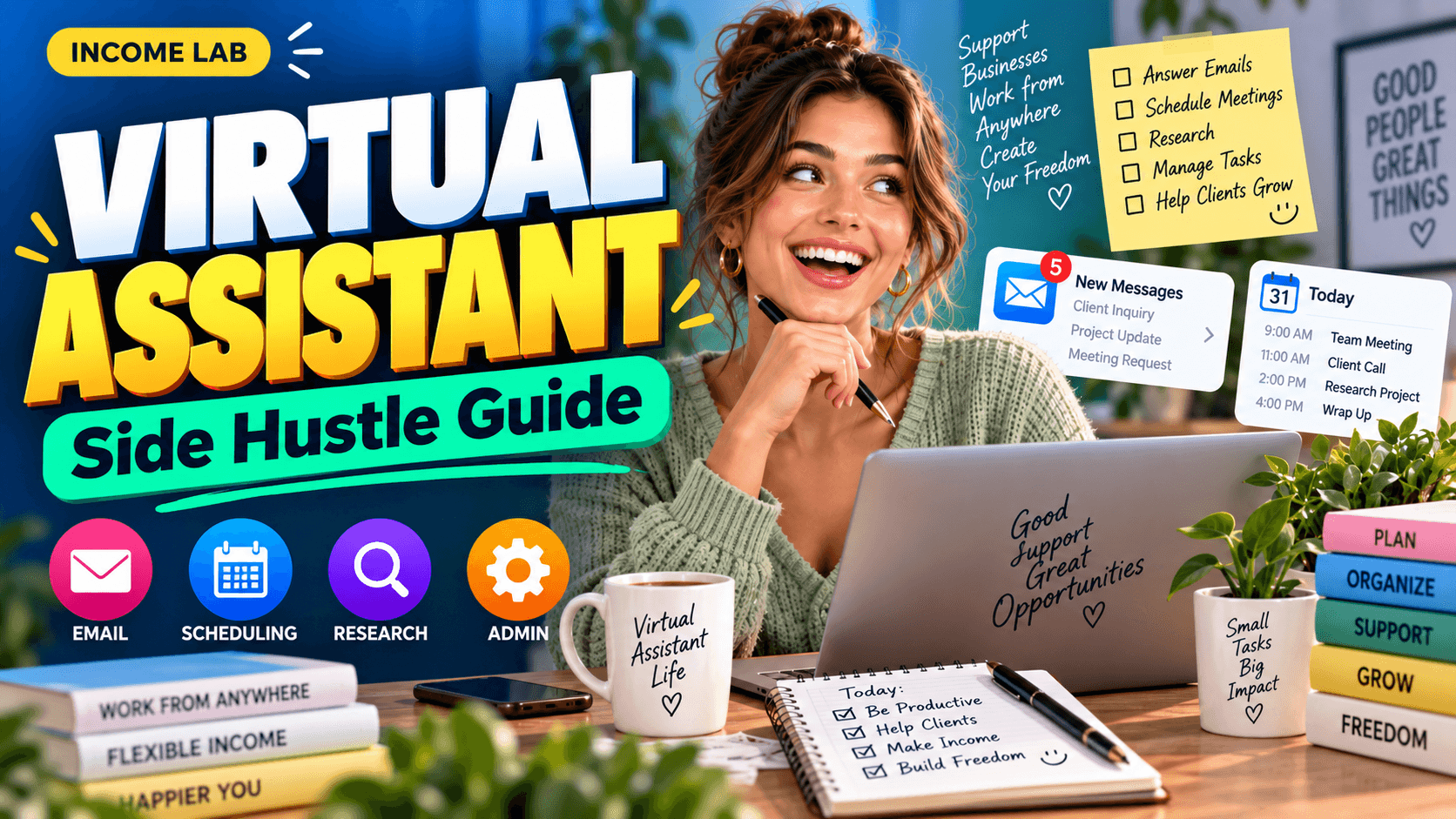 virtual assistant side hustle