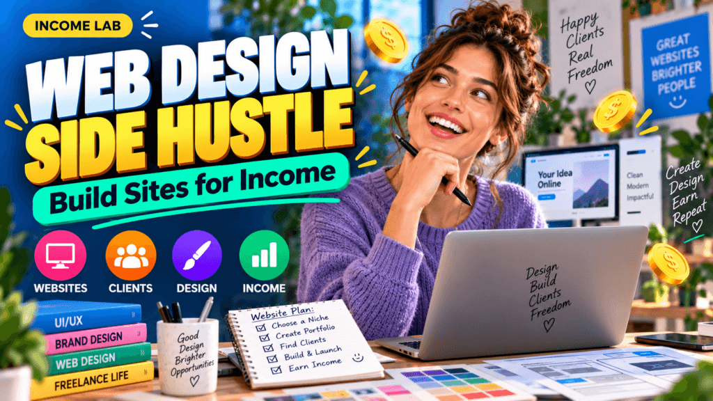 Web Design Side Hustle: How to Build Small Business Websites Without Overcomplicating the Offer web design side hustle